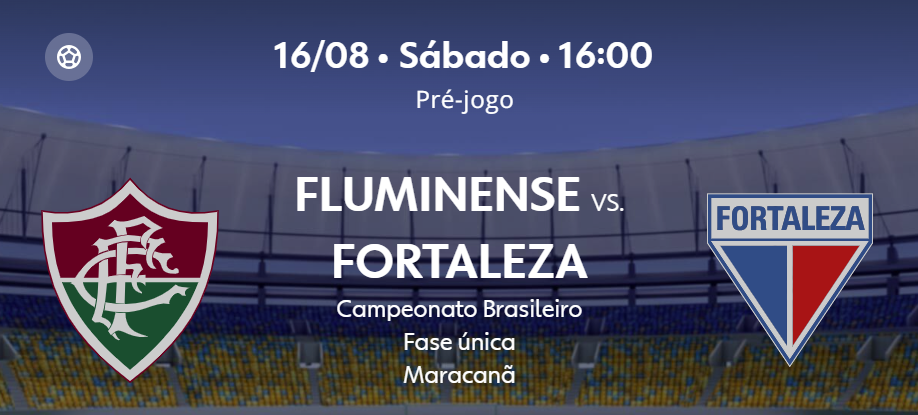 Teste IPTV: Fluminense x Fortaleza